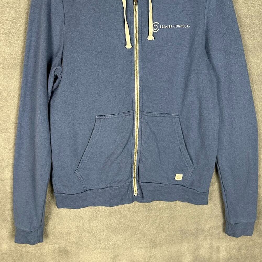 Marine Layer Sweatshirt Womens Medium Blue Afternoon Full Zip Hoodie Outdoor - Picture 3 of 14